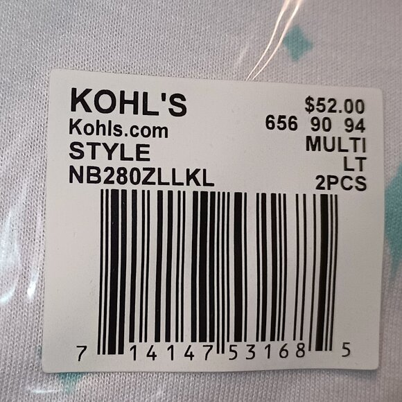 Disney's The Nightmare Before Christmas Big & Tall Holiday Lights Top & Bottoms - Picture 7 of 7